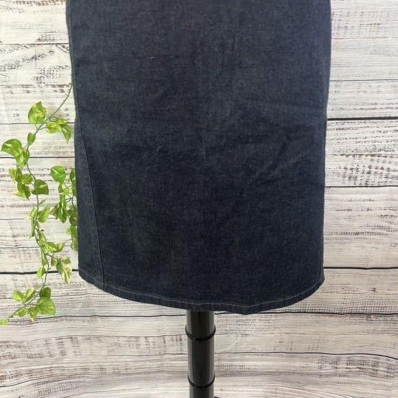 Converse One Star Skirt size 28 Denim Jean Straight Knee Casual Stretch Slim - Picture 5 of 11